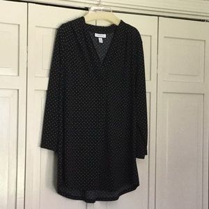 Dressy blouse, great fit!